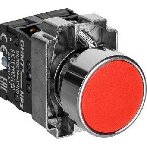 573966 - Кнопка управления NP2-BA45 без подсветки красная, 1НО+1НЗ, IP40 (R) (CHINT)